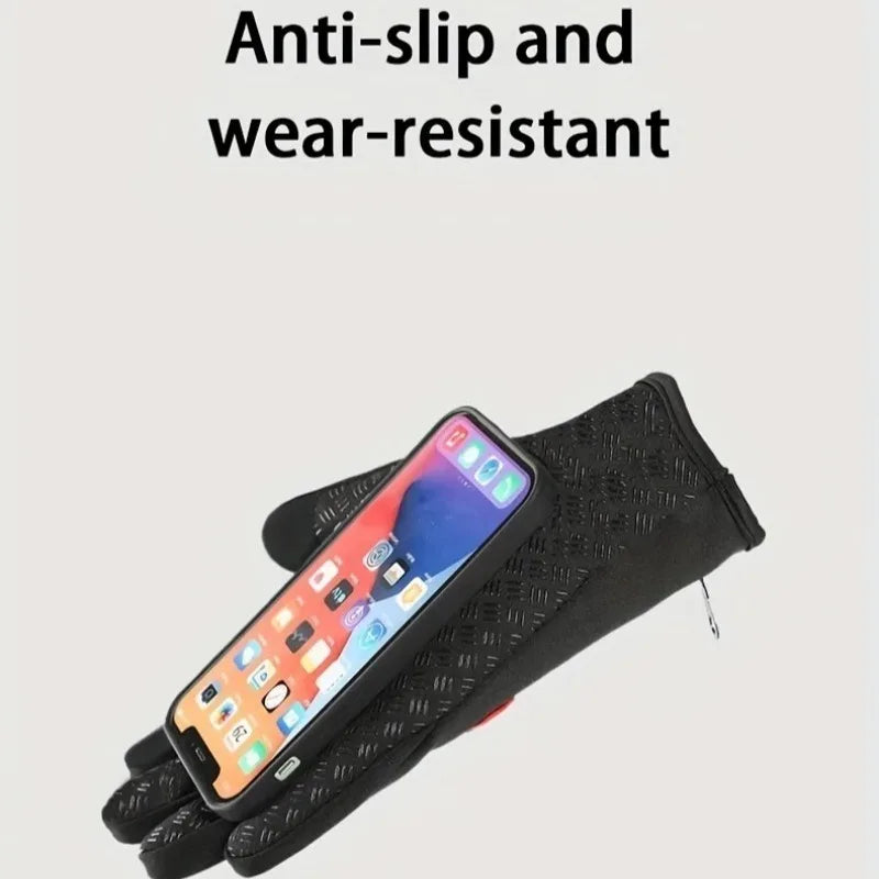 Winter Gloves For Men Women Touchscreen Warm Outdoor Cycling Driving